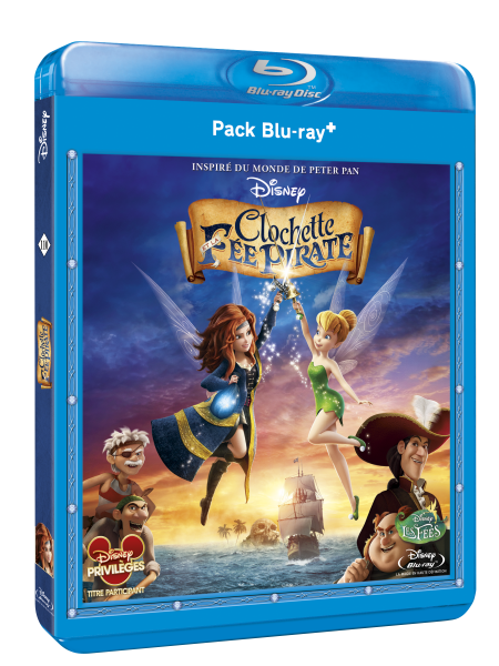 3D BD+ CLochette et la fee pirate