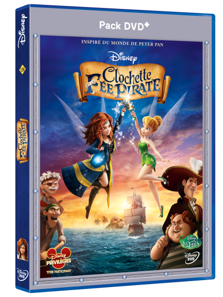 3D DVD+ CLochette et la fee pirate