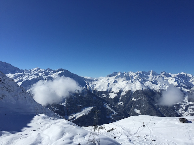 Verbier domaine des 4 vallées Val de Bagne