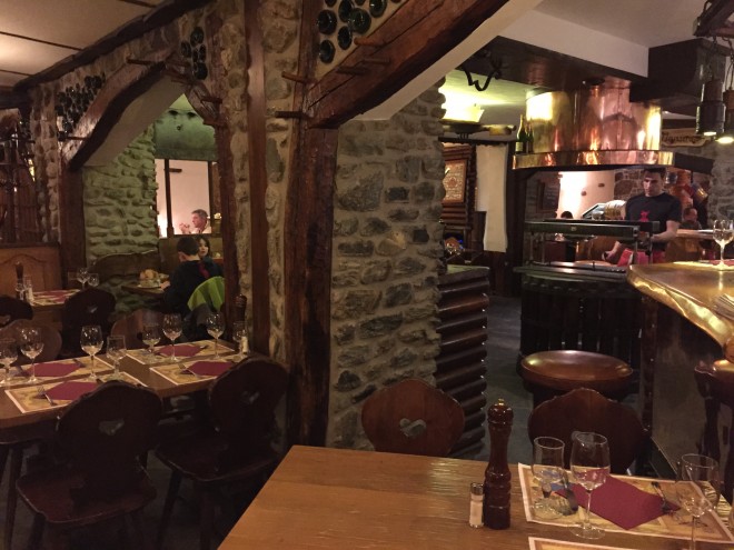 Restaurant Le Caveau Verbier