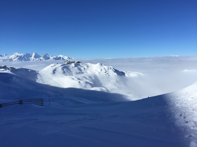 Verbier domaine des 4 vallées Val de Bagne