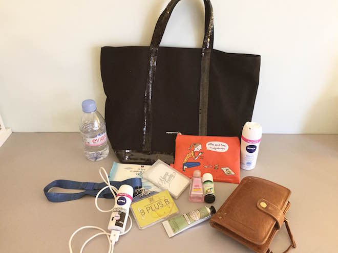 inside my bag cabas Vanessa Bruno Nivea