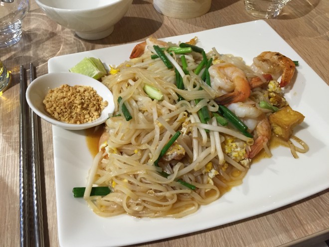 Pas Thaï crevettes IThaï restaurant Thaïlandais Boulogne-billancourt