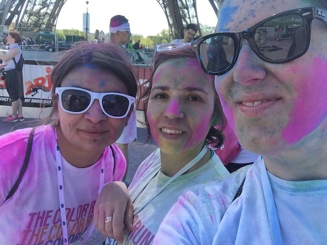 color run Paris 2015