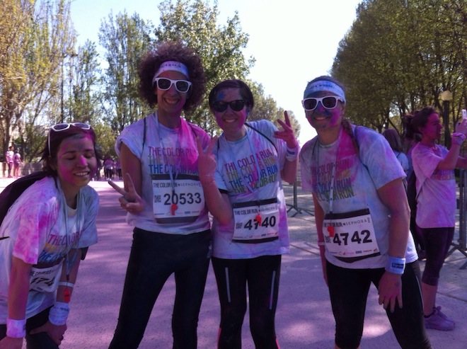 color run Paris 2015