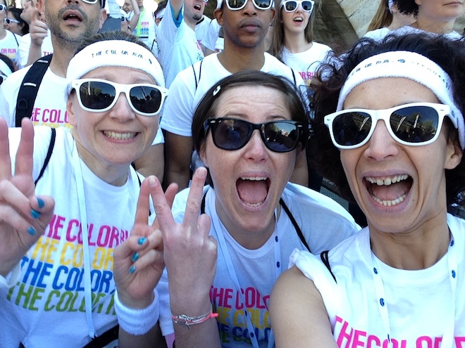 color run Paris 2015