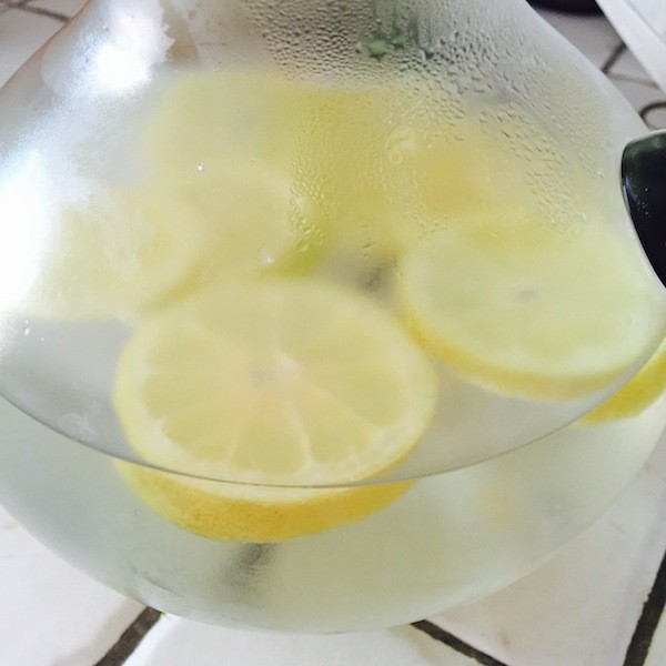Detox Water citron