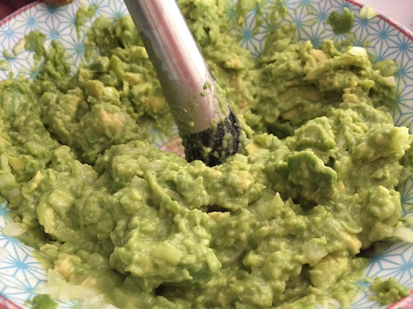 Recette de guacamole