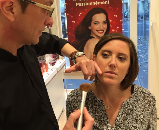 coaching maquillage Jerome Sandevoir