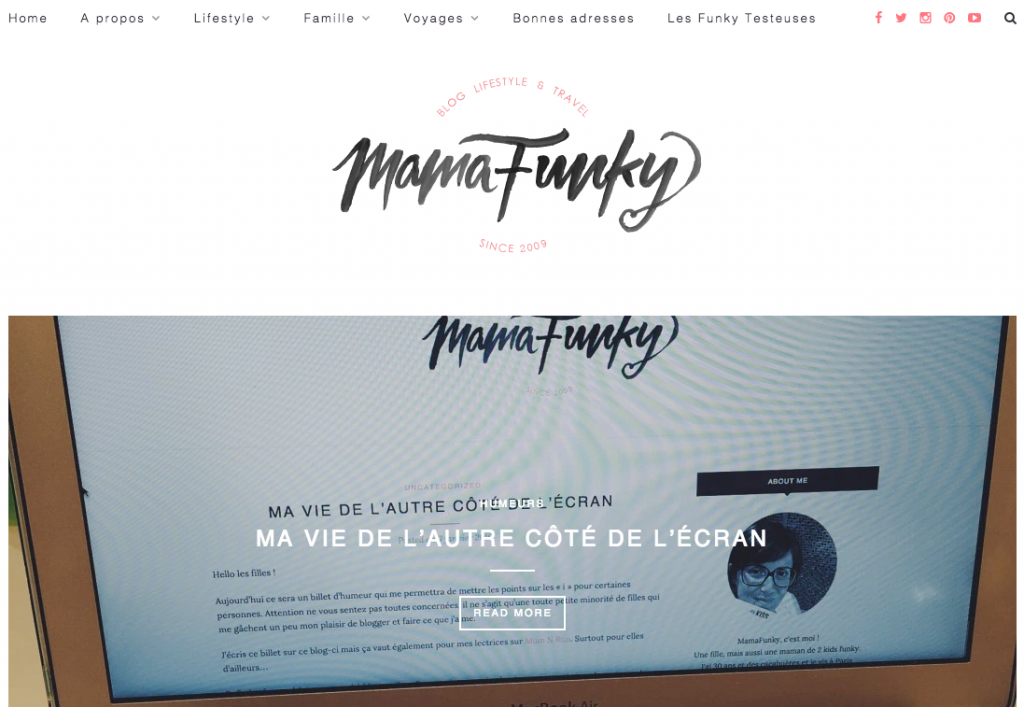 home page le blog de mamafunky