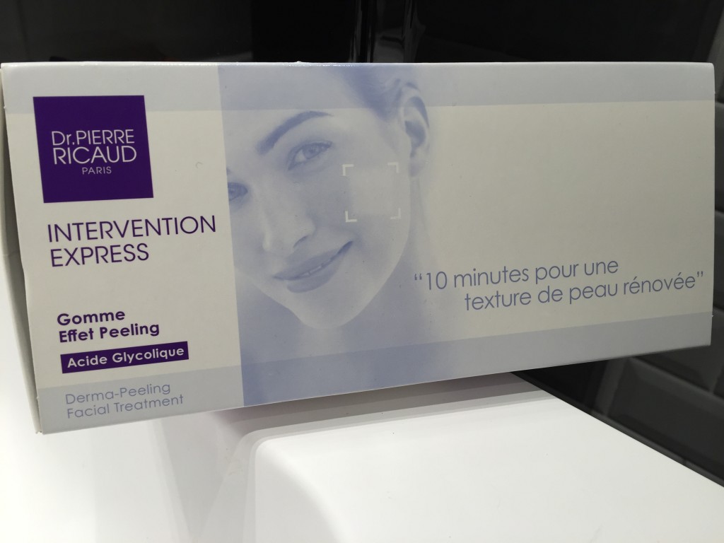 Intervention Express Gomme Effet Peeling Dr Pierre Ricaud
