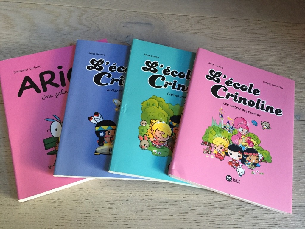 bande dessinée L'école des Crinolines