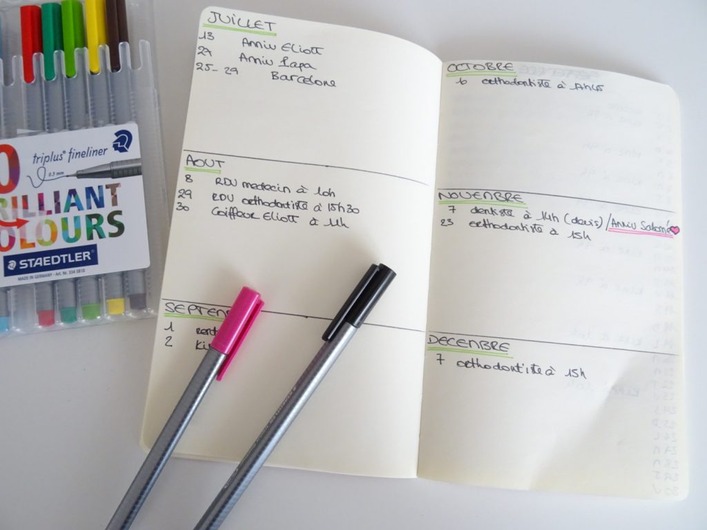 Le Bullet Journal en 10 points