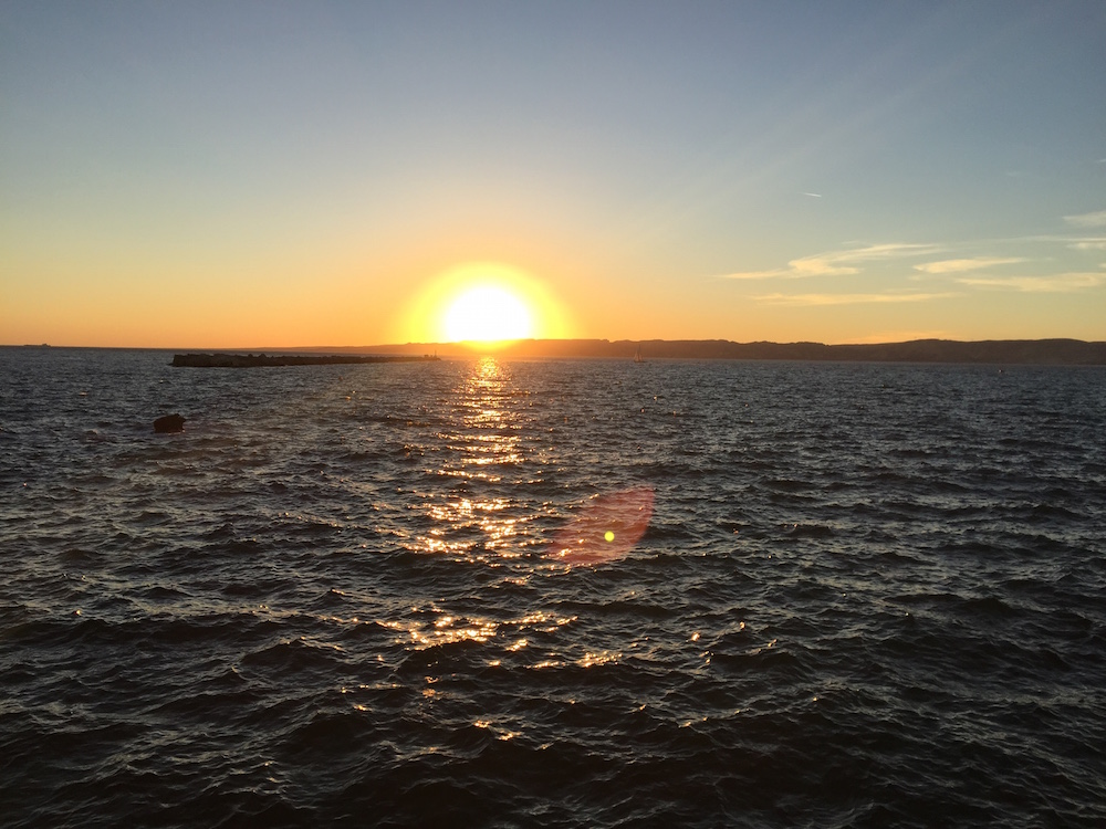 Coucher de soleil Marseille