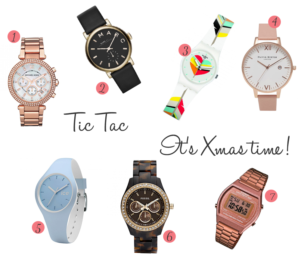 selection de montres femmes